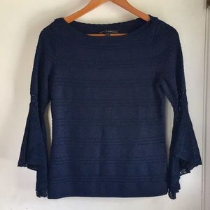 WHBM bell sleeve sweater